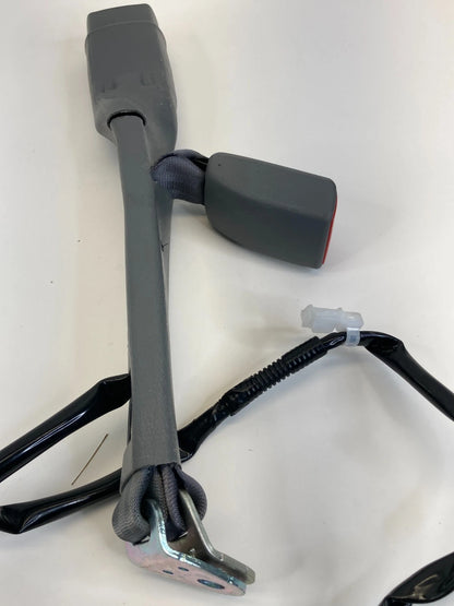 2005-2015 TOYOTA TACOMA FRONT RIGHT PASSENGER SIDE SEAT BELT BUCKLE GRAY OEM