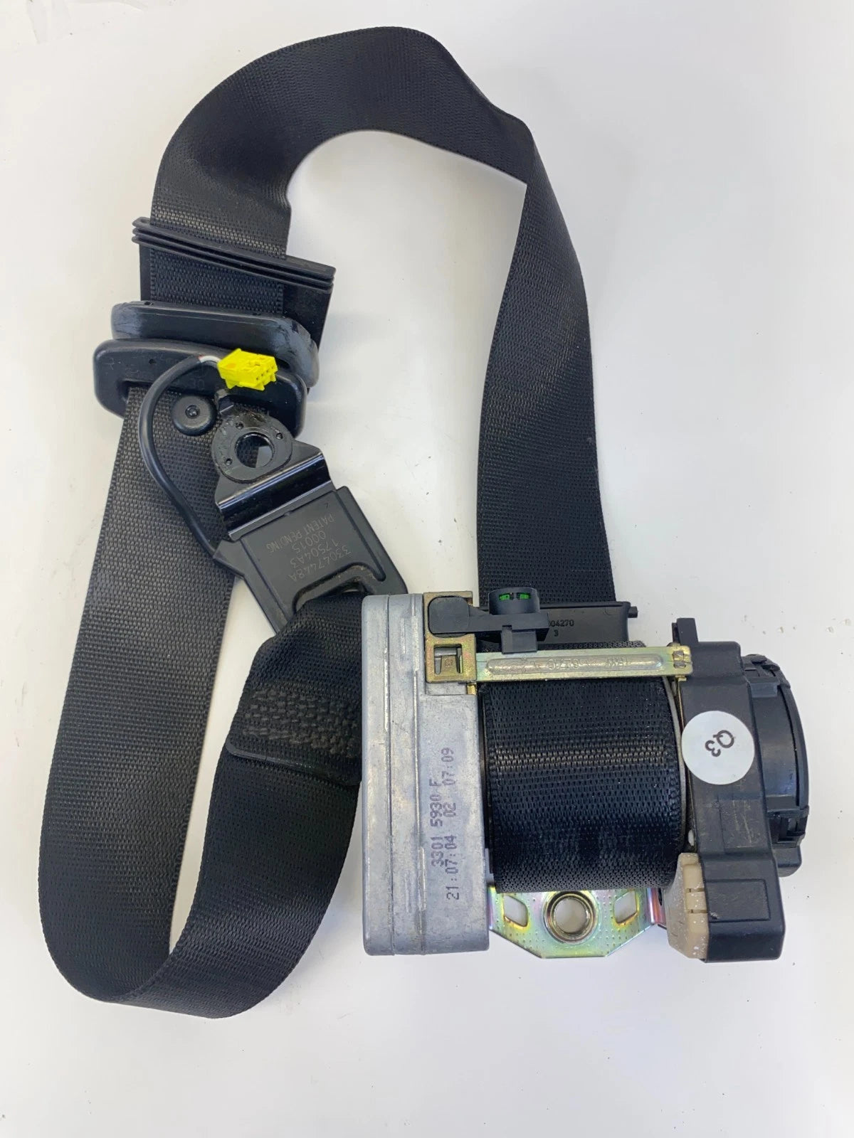 2001-2005 MERCEDES W203 C240 FRONT RIGHT SIDE SEAT BELT RETRACTOR 33047448A OEM