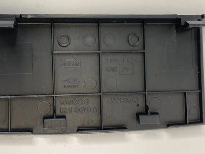 2001-2004 NISSAN PATHFINDER CENTER CONSOLE REAR END COVER TRIM BEZEL 96920-4W300