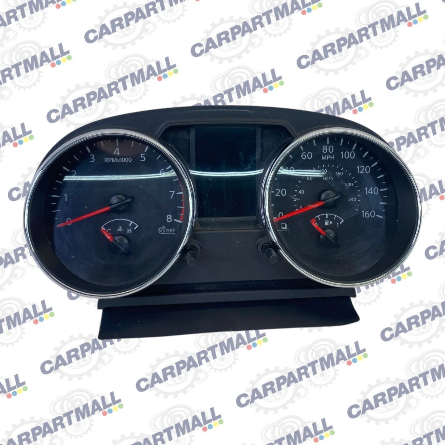 11-13 NISSAN ROGUE 2.5L AT SPEEDOMETER INSTRUMENT CLUSTER 101K MILES 24810-1VK0A