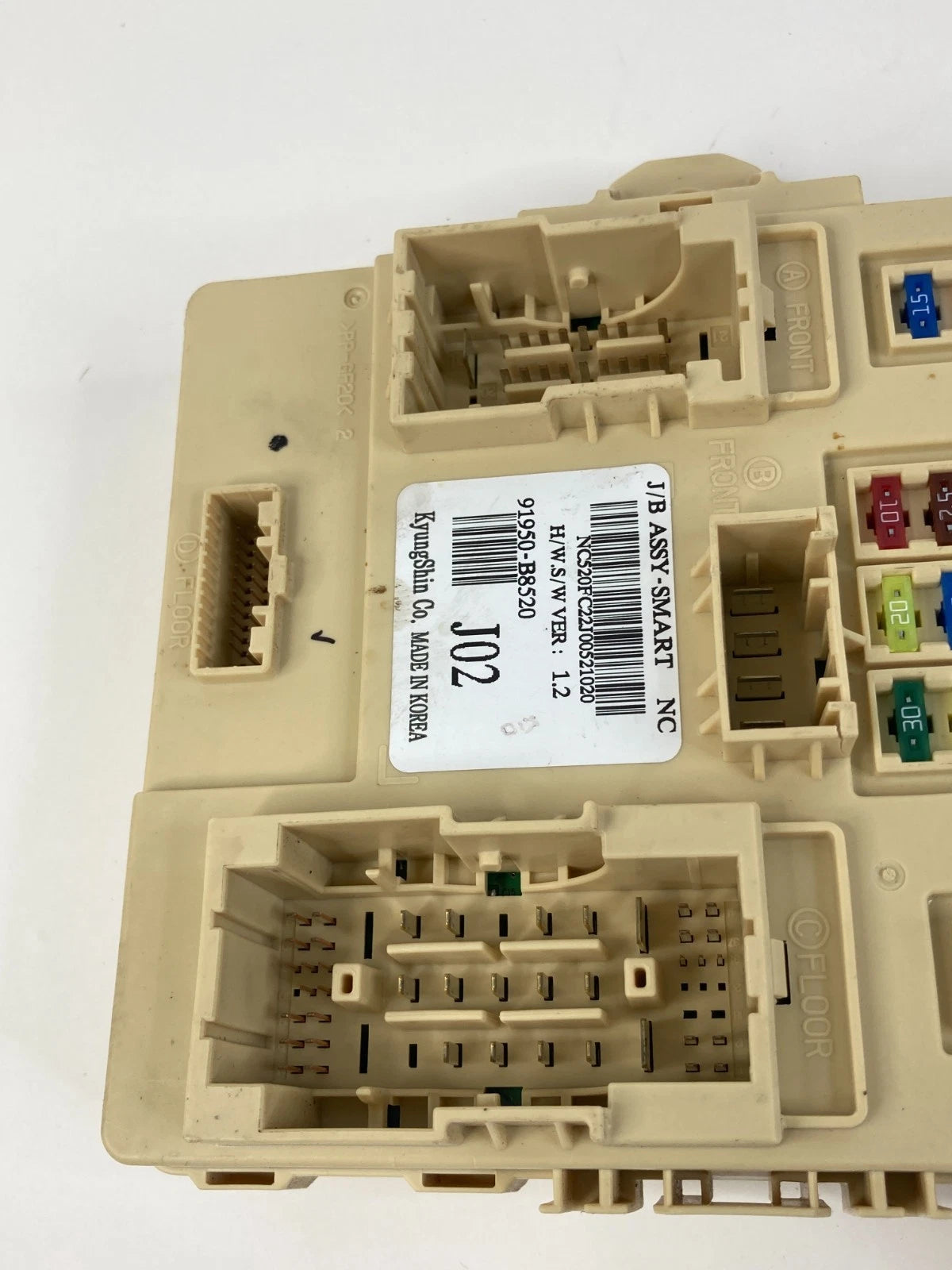2013 2014 HYUNDAI SANTA FE INTERIOR CABIN JUNCTION FUSE BOX RELAY 91950-B8520