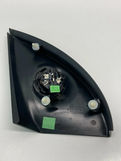 2008 SATURN ASTRA FRONT RIGHT MIRROR COVER TRIM BEZEL W/ SPEAKER 24468438 OEM