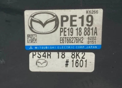 2014-2016 MAZDA3 MAZDA 3 2.0L L4 A/T ENGINE CONTROL MODULE UNIT PS4R-18-8K2 OEM