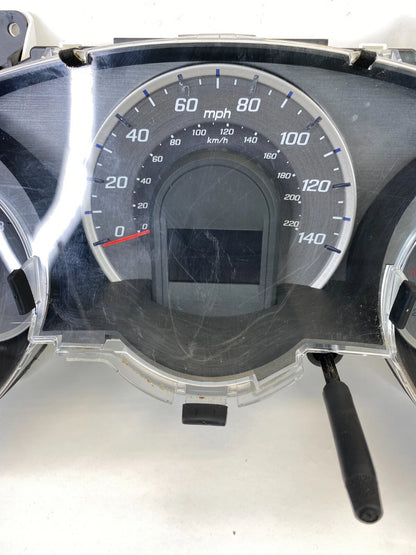 09 10 HONDA FIT MPH AT SPEEDOMETER CLUSTER INSTRUMENT 78100-TK6-A011 276K OEM