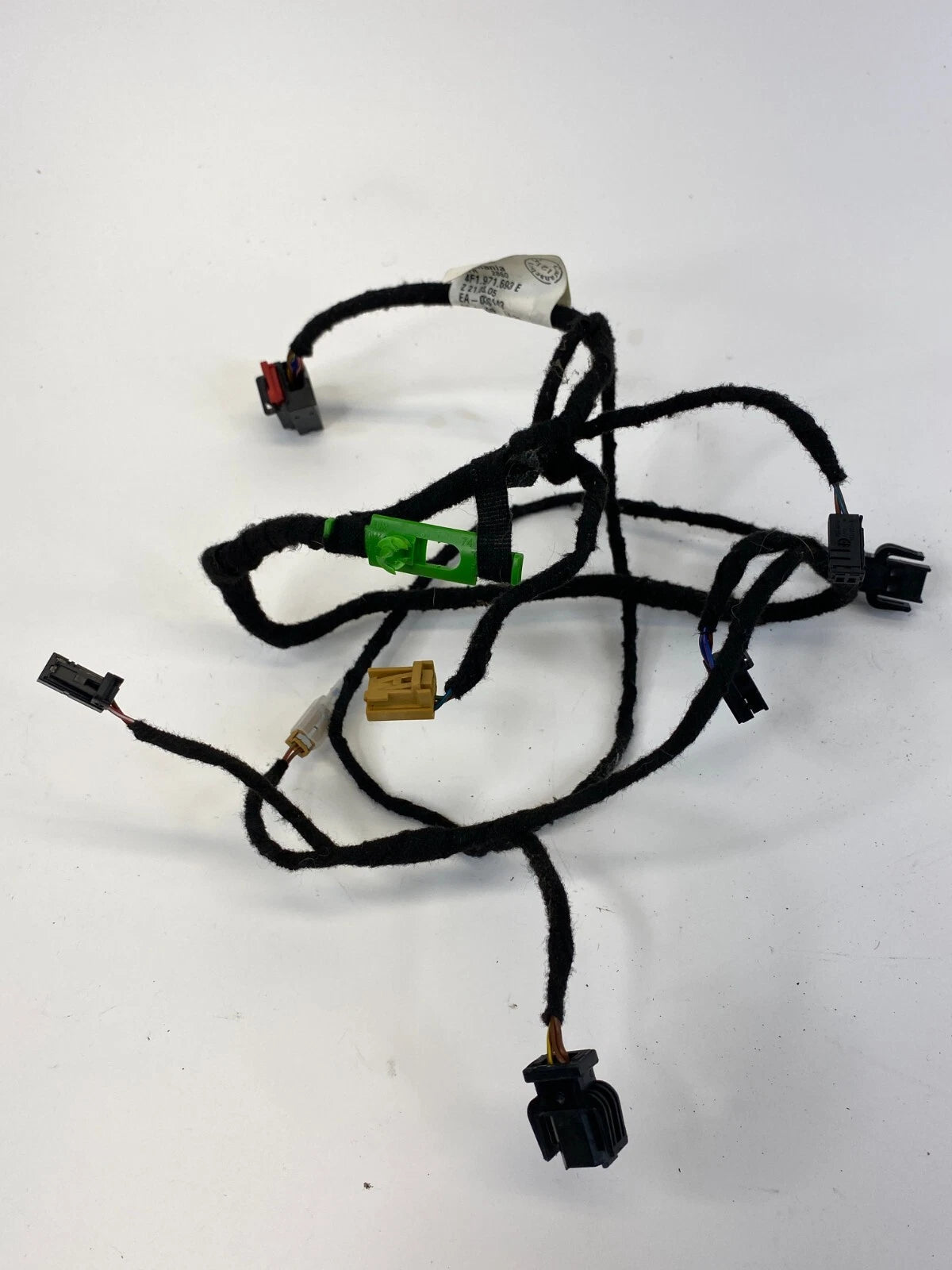 2005-2011 AUDI A6 QUATTRO REAR LEFT SIDE DOOR WIRING WIRE HARNESS 4F1-971-693E