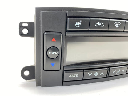 2005 2006 CADILLAC SRX A/C CLIMATE CONTROL PANEL TEMPERATURE UNIT 15233494