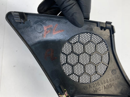 98-02 MERCEDES-BENZ E430 DASH LEFT SPEAKER GRILLE AIR VENT TRIM A210-680-05-39