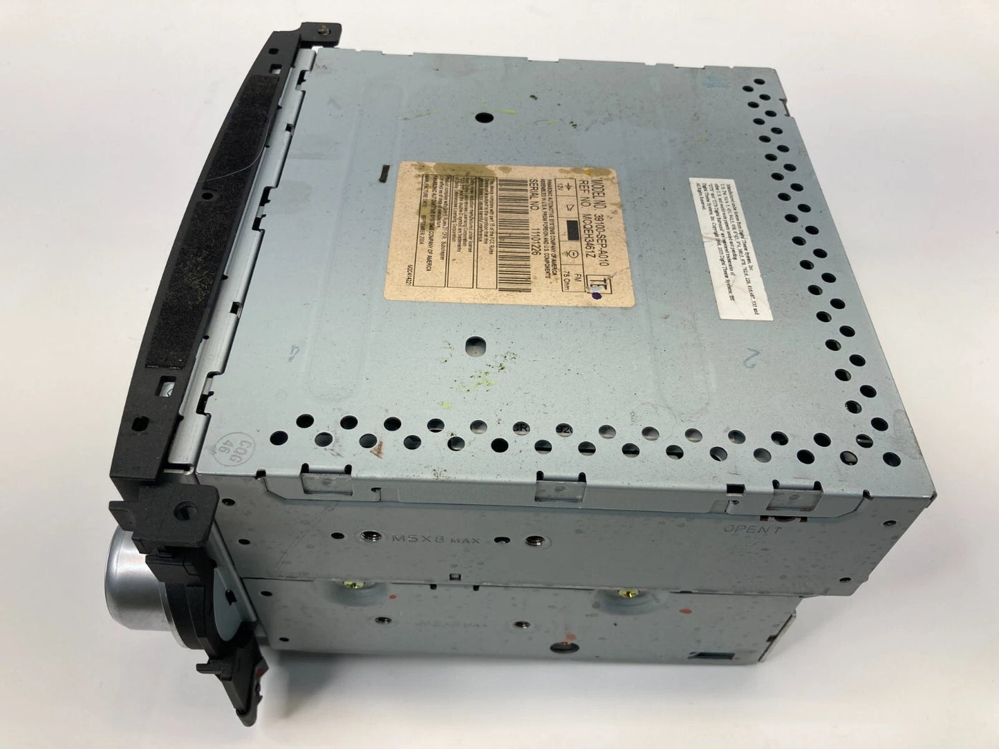 05-06 ACURA TL RADIO STEREO RECEIVER 6 DISC CD PLAYER TAP DECK 39100-SEP-A010