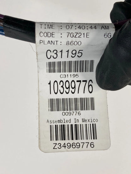 08-12 CHEVROLET MALIBU REAR LEFT BACK DOOR WINDOW SWITCH WIRE HARNESS 10399776