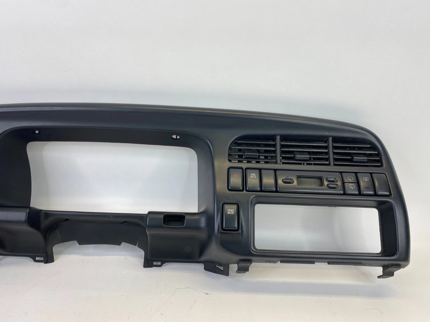 98-02 ISUZU TROOPER INSTRUMENT PANEL CLUSTER DASH BEZEL HAZARD SWITCH BLACK OEM