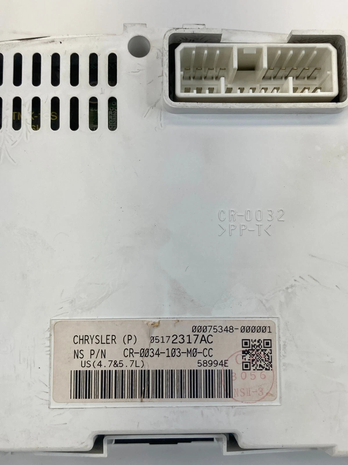 2007 JEEP GRAND CHEROKEE COMMANDER SPEEDOMETER CLUSTER GAUGES 05172317AC OEM