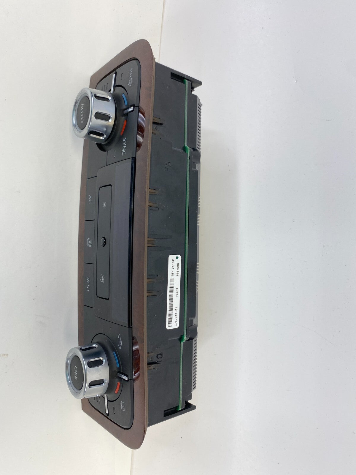 11-17 Volkswagen Touareg AC Heater Temp Climate Control Switch 7P6907040BK OEM