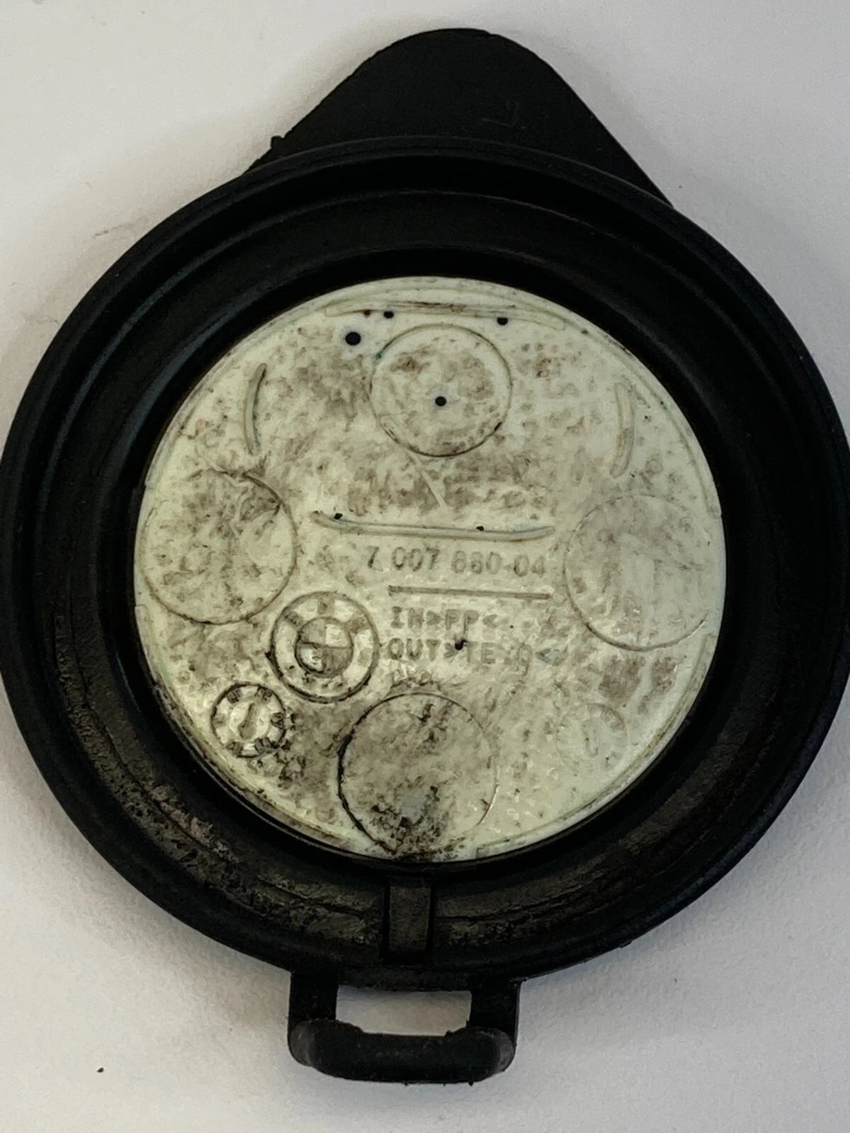 2009 2010 BMW 535I XDRIVE WINDSHIELD WIPER FLUID RESERVOIR TANK CAP COVER LID