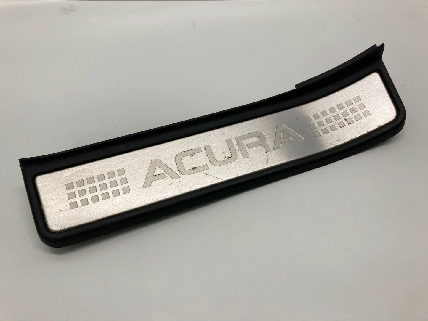 2004-2008 ACURA TL REAR LEFT DOOR SILL SCUFF TRIM PLATE MOLDING 84262-SEP1 OEM