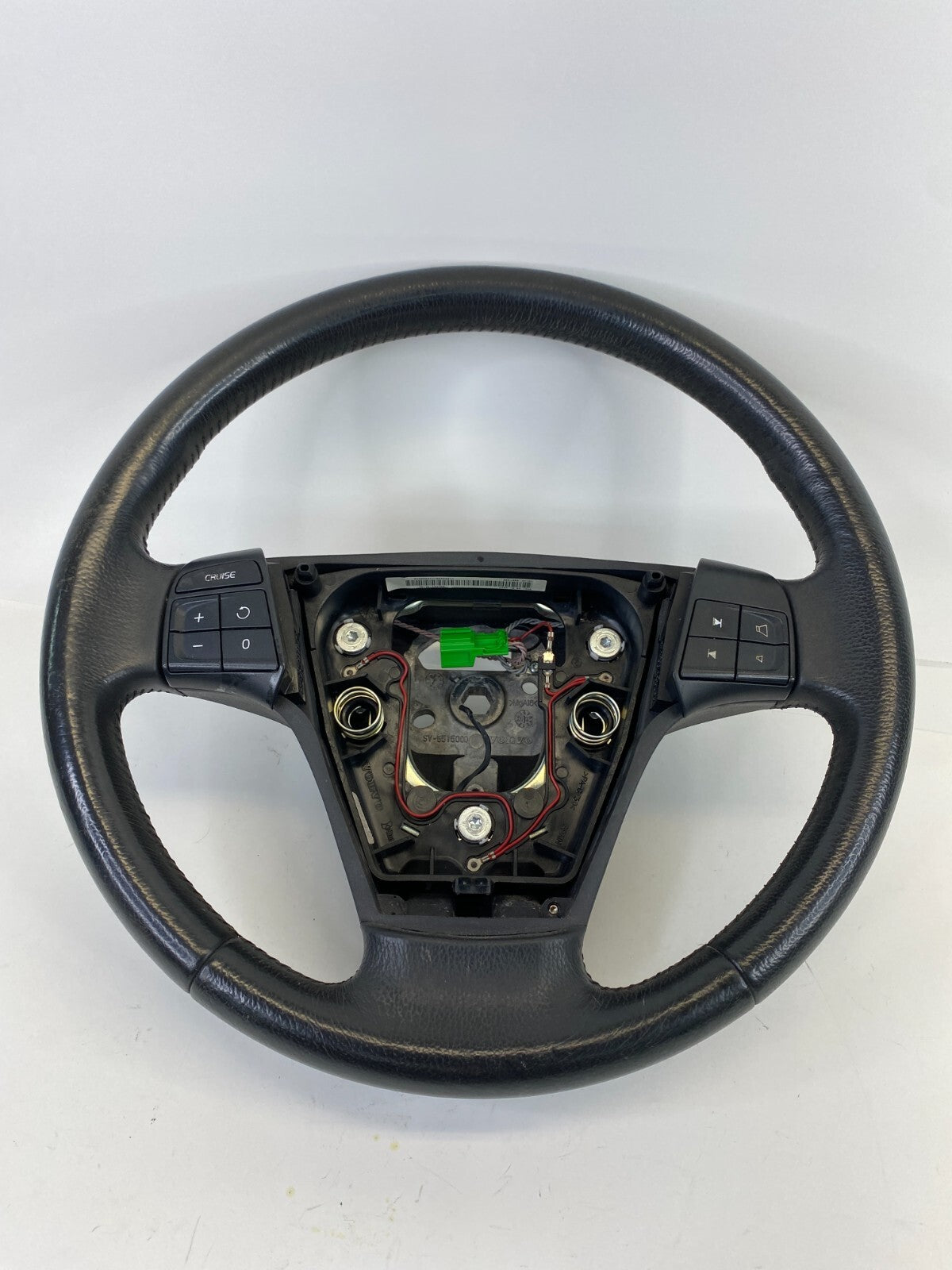 2004 2005 2006 2007 Volvo S40 Steering Wheel w Cruise & Audio Control Switch OEM