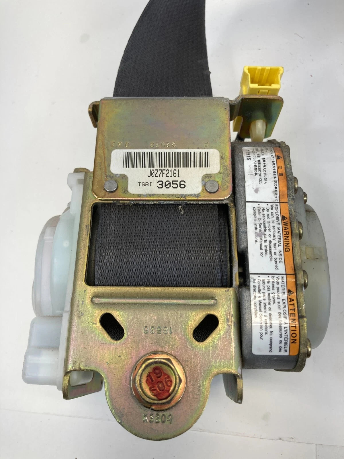 2003 HONDA ACCORD SEDAN FRONT RIGHT PASSENGER SEAT BELT RETRACTOR ASSEMBLY OEM