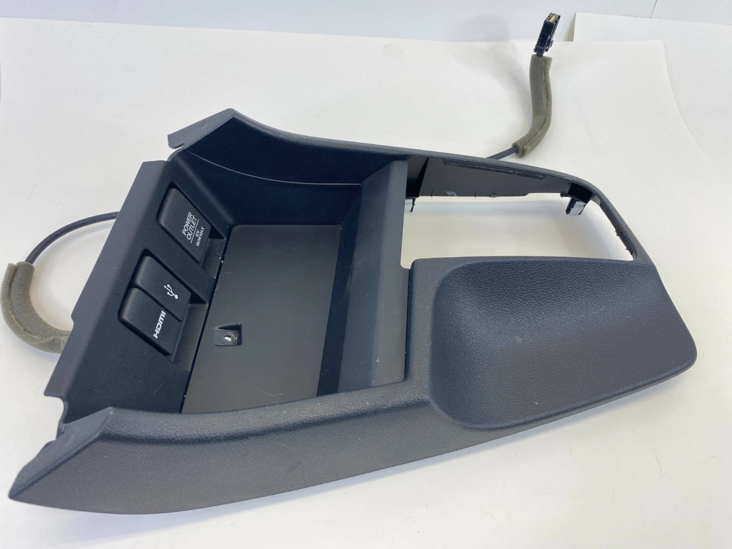 13-15 Honda Civic Gear Shifter Trim Center Console Power Oulet w/HDMI 77295-TR6