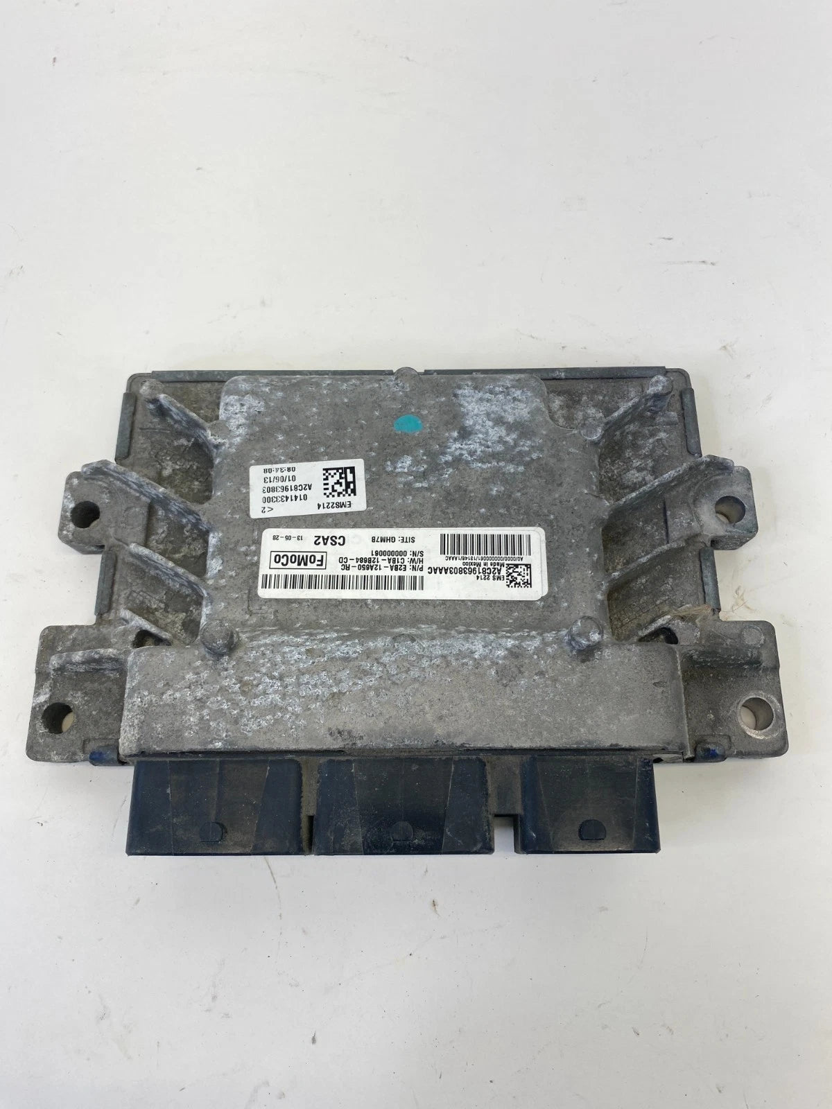 14 15 FORD FIESTA 1.6L AT ENGINE COMPUTER CONTROL MODULE ECM ECU E2BA12A650 OEM