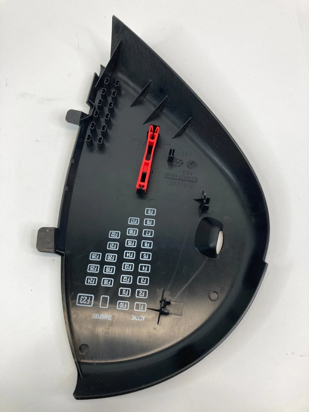 2003-2011 SAAB 9-3 93 DASH LEFT DRIVER SIDE FUSEBOX END CAP COVER TRIM 12801748A