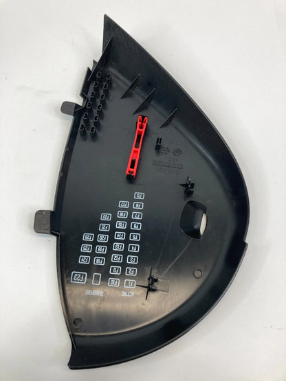 2003-2011 SAAB 9-3 93 DASH LEFT DRIVER SIDE FUSEBOX END CAP COVER TRIM 12801748A