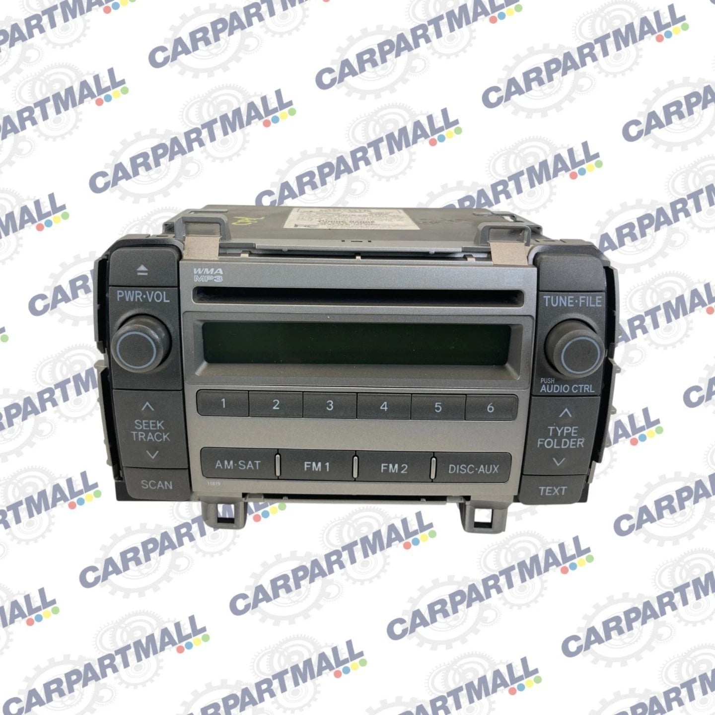 2009 2010 TOYOTA MATRIX RADIO AM/FM CD PLAYER RECEIVER MP3 86120-02710 OEM