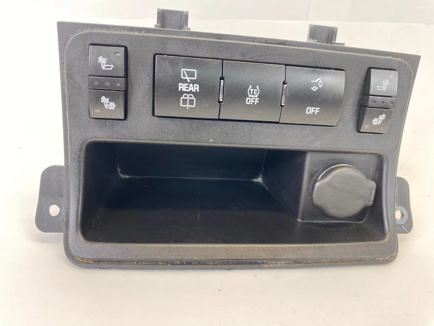 2013 2014 CHEVY TRAVERSE DASH PANEL HEATED SEAT SWITCH W/ POWER OUTLET 22864153
