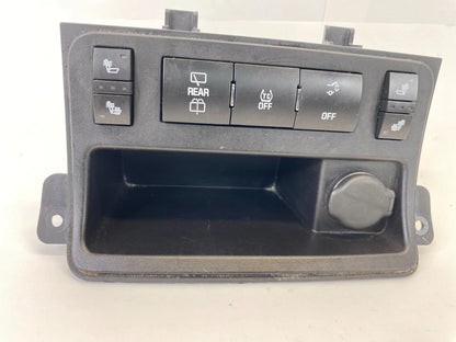 2013 2014 CHEVY TRAVERSE DASH PANEL HEATED SEAT SWITCH W/ POWER OUTLET 22864153