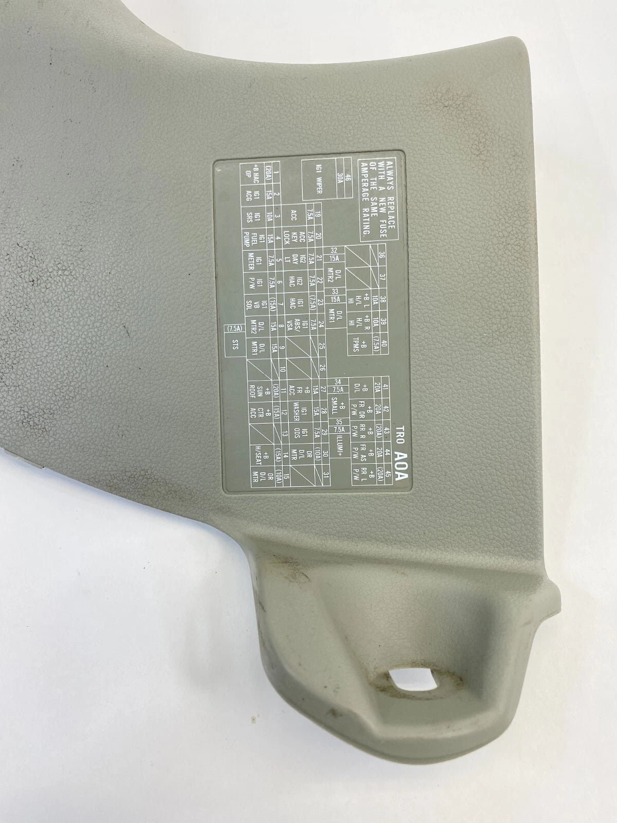 2012 12 HONDA CIVIC SEDAN FRONT LEFT DRIVER SIDE LOWER KICK TRIM PANEL OEM