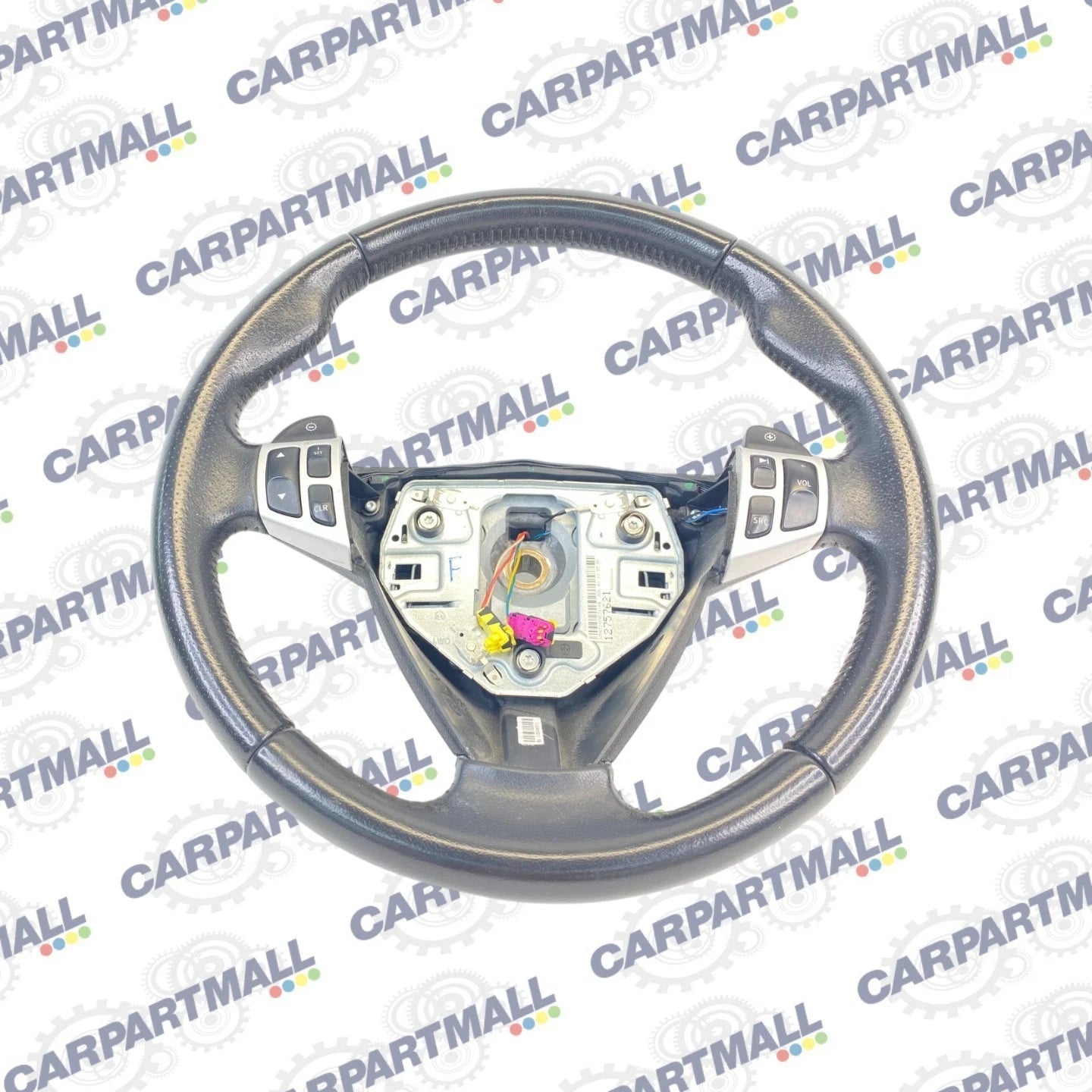 2006-2009 SAAB 9-5 95 STEERING WHEEL W/ SWITCHES CONTROL BUTTONS 12757621 OEM