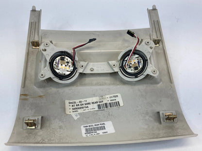 2008-2010 CHRYSLER TOWN & COUNTRY OVERHEAD CONSOLE LIGHT COVER BEZEL 5KR06DW1AA