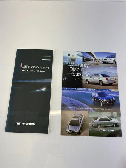 2011 HYUNDAI SONATA OWNERS MANUAL INFORMATION GUIDE BOOK SET W / CASE OEM