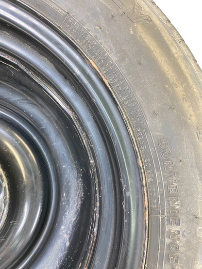 2008-2013 NISSAN ROGUE RIM SPARE TIRE COMPACT DONUT WHEEL T155/90D16 OEM