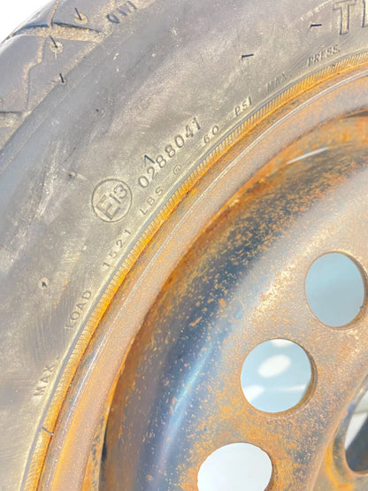 2007-2012 NISSAN ALTIMA EMERGENCY SPARE TIRE WHEEL RIM COMPACT DONUT T125/70/R15