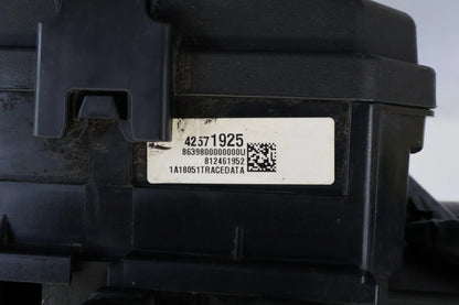 2016-2018 CHEVROLET CRUZE 1.4 TURBO ENGINE FUSE BOX COMPARTMENT BLOCK 42571925
