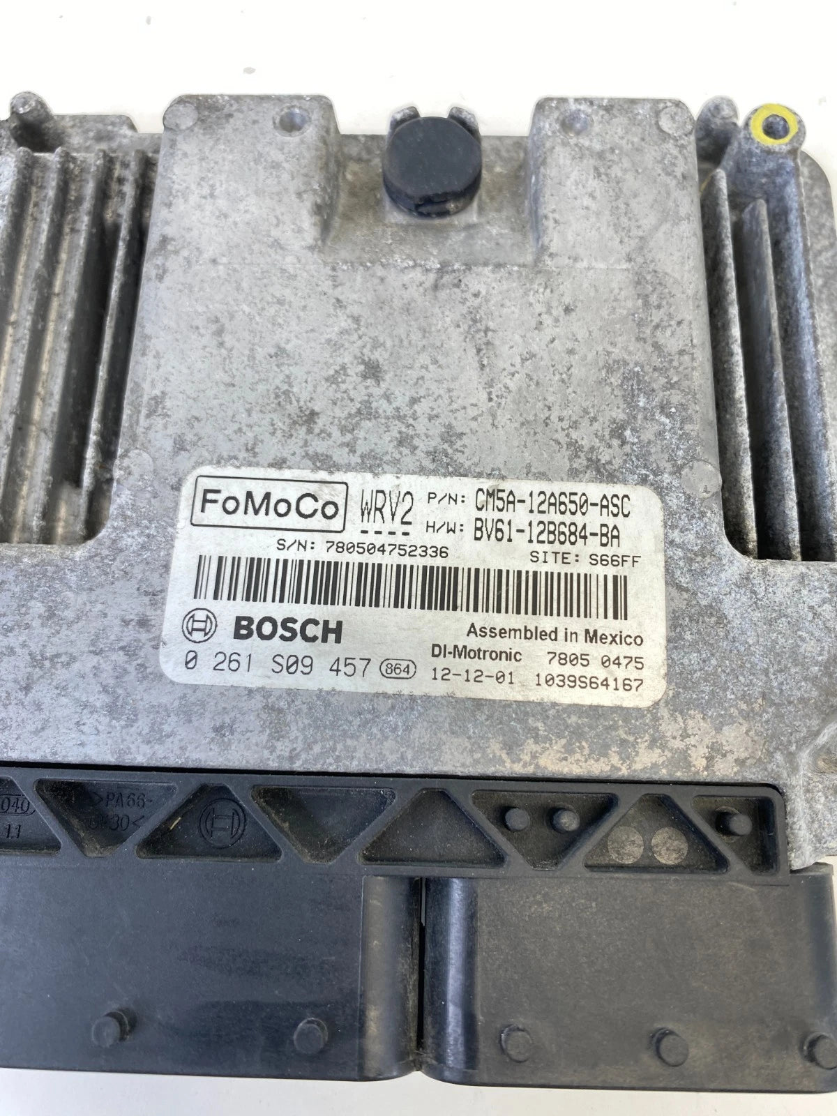 2012 2013 FORD FOCUS 2.0L A/T ENGINE CONTROL MODULE UNIT CM5A-12A650-ASC OEM
