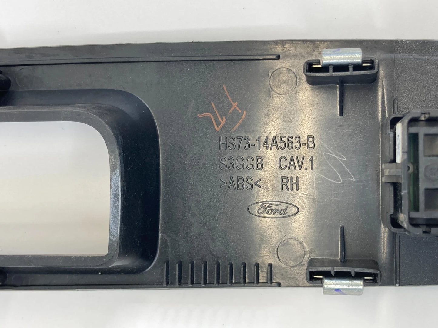 13-20 FORD FUSION FRONT RIGHT SIDE DOOR WINDOW SWITCH W/ COVER HS73-14A563-B OEM