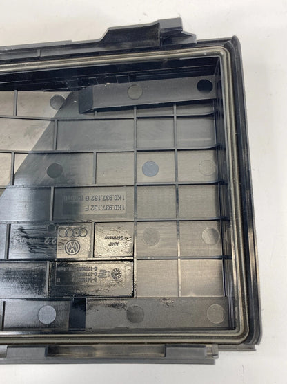 09-17 VOLKSWAGEN CC ENGINE COMPARTMENT FUSE RELAY BOX FUSE BOX COVER 1K0937132F