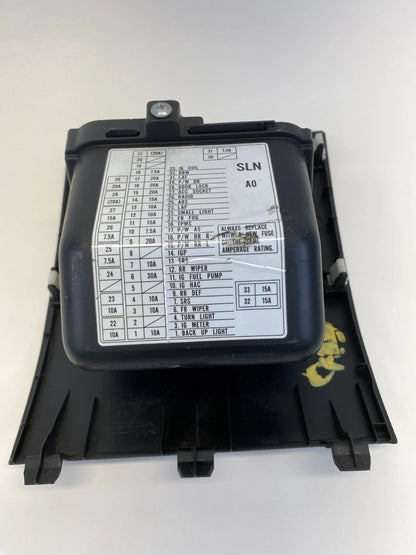 2007 2008 HONDA FIT DASH LEFT DRIVER SIDE FUSE BOX INTERIOR COVER TRIM BEZEL OEM