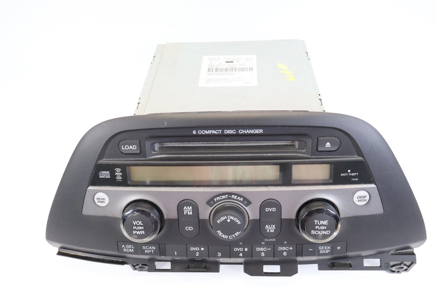 2005-2010 HONDA ODYSSEY AM/FM RADIO 6 DISC CD CHANGER PLAYER 39100-SHJ-A300 OEM