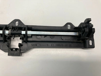 02-05 BMW 745LI 03-08 760LI GLOVE BOX COMPARTMENT LOCK LATCH PANEL 51167033378