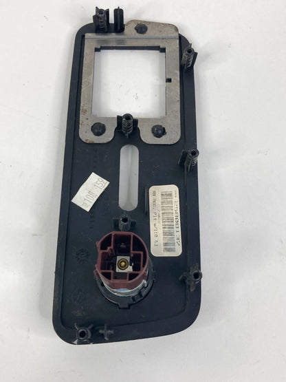 08-10 BUICK ENCLAVE REAR CENTER CONSOLE AUXILIARY POWER PORT BEZEL 25808137 OEM