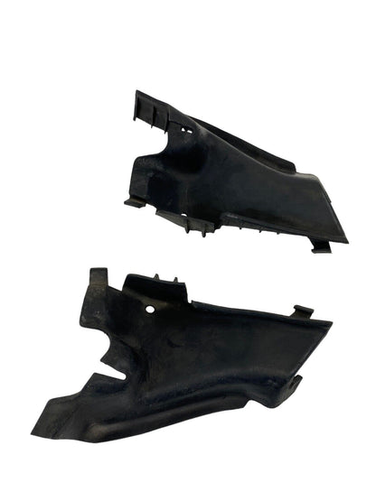 2004 04 AcuraTL Front Bumper Bracket Mount Cover Set Pair OEM