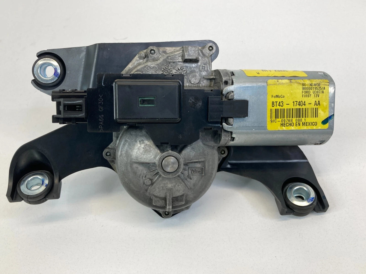 2011-2015 LINCOLN MKX SUV 4-DR REAR WINDSHIELD WIPER MOTOR ASSEMBLY BT4317404AA