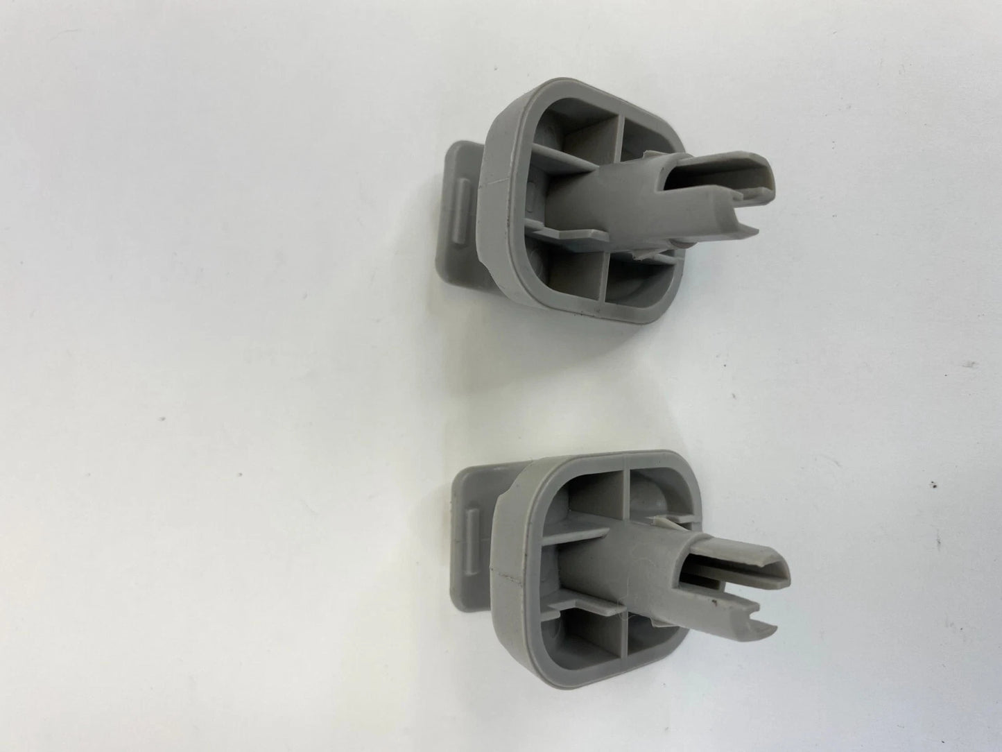 2013-2015 ACURA ILX SUN VISOR CLIP HOLDER HOOK DRIVER PASSENGER PAIR OEM FACTORY