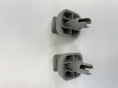 2013-2015 ACURA ILX SUN VISOR CLIP HOLDER HOOK DRIVER PASSENGER PAIR OEM FACTORY