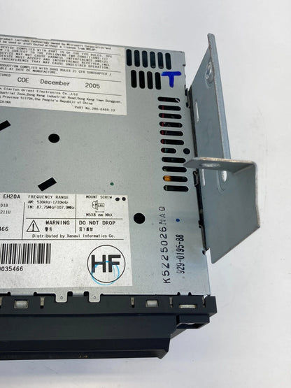 2006 2007 INFINITI M35 M45 RADIO AM/FM CD SINGLE DISC PLAYER 28185-EH20A OEM