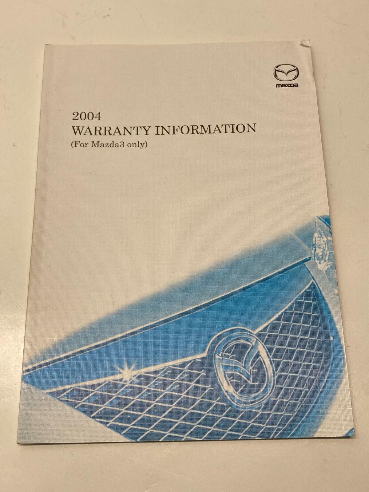 2004 Mazda 3 Mazda3 Owner's Manual Guide Handbook Warranties Set w / Case OEM