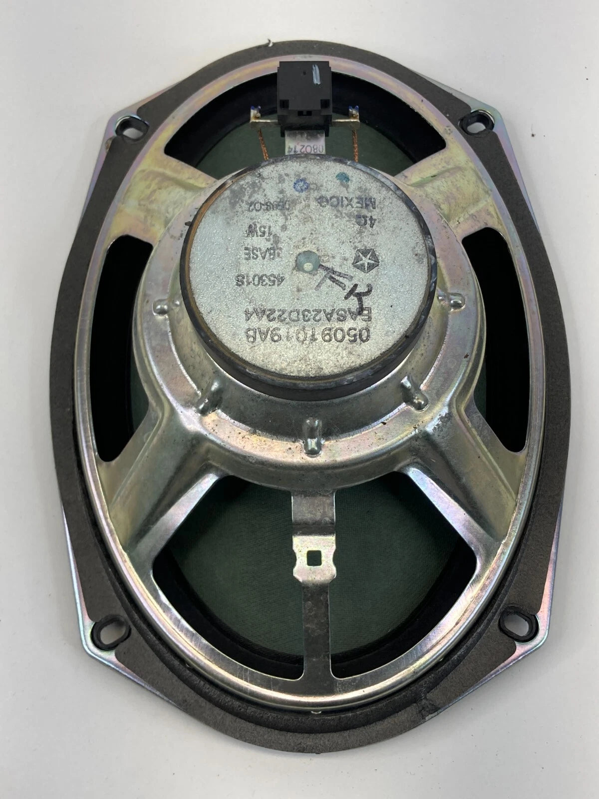 09-20 DODGE JOURNEY FRONT RIGHT PASSENGER SIDE DOOR AUDIO SPEAKER 05091019AB OEM