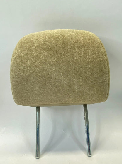 2008-2010 HONDA ACCORD SEDAN FRONT DIVER PASSENGER SEAT HEADRESTS PAIR IVORY OEM