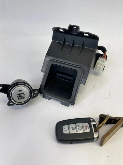 11-14 HYUNDAI SONATA ENGINE START STOP PUSH BUTTON & KEY FOB HOLDER 95430-3S500
